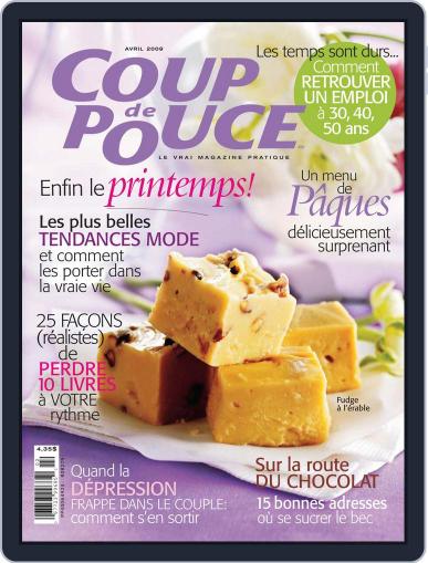 Coup De Pouce April 18th, 2012 Digital Back Issue Cover
