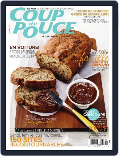 Coup De Pouce September 1st, 2011 Digital Back Issue Cover