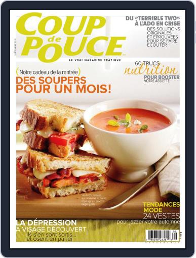 Coup De Pouce August 4th, 2011 Digital Back Issue Cover