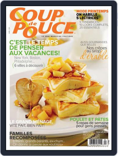 Coup De Pouce March 2nd, 2011 Digital Back Issue Cover
