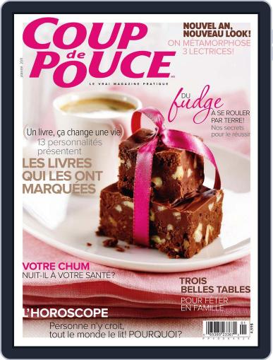 Coup De Pouce December 1st, 2010 Digital Back Issue Cover