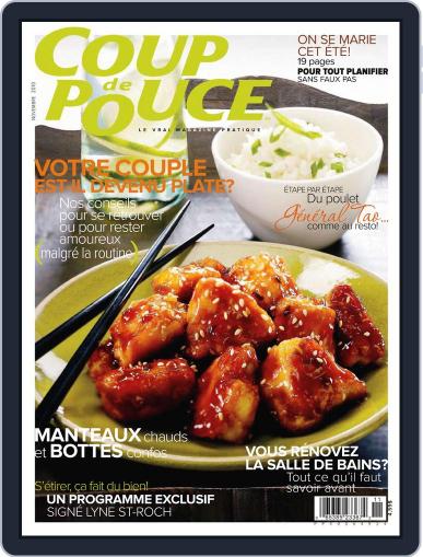 Coup De Pouce October 6th, 2010 Digital Back Issue Cover