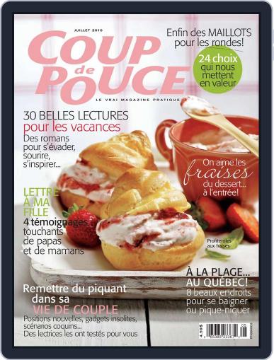 Coup De Pouce June 2nd, 2010 Digital Back Issue Cover