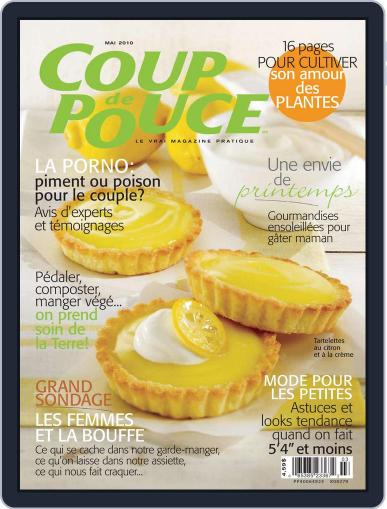 Coup De Pouce April 7th, 2010 Digital Back Issue Cover