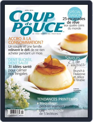 Coup De Pouce March 3rd, 2010 Digital Back Issue Cover