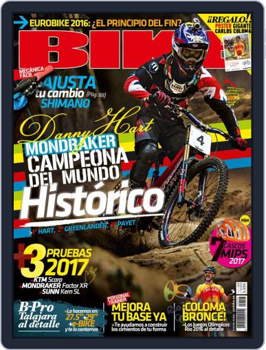 Bike - España October 1st, 2016 Digital Back Issue Cover