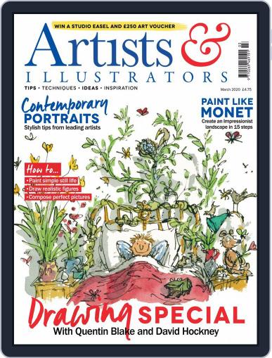 Artists & Illustrators March 1st, 2020 Digital Back Issue Cover