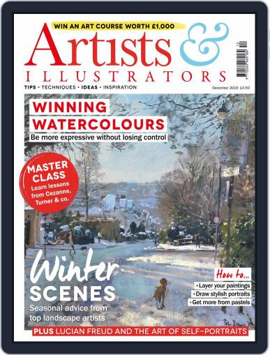 Artists & Illustrators December 1st, 2019 Digital Back Issue Cover