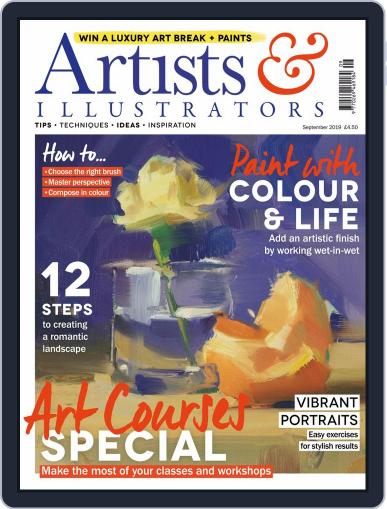Artists & Illustrators September 1st, 2019 Digital Back Issue Cover