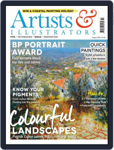 Artists & Illustrators August 2nd, 2019 Digital Back Issue Cover