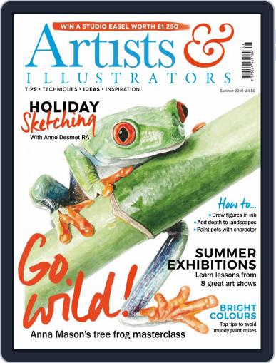 Artists & Illustrators August 1st, 2019 Digital Back Issue Cover
