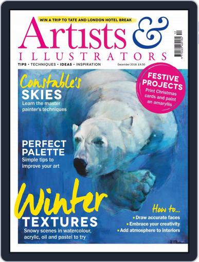 Artists & Illustrators December 1st, 2018 Digital Back Issue Cover