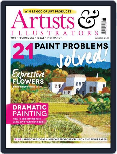 Artists & Illustrators April 20th, 2018 Digital Back Issue Cover