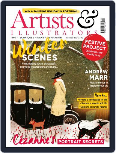 Artists & Illustrators December 1st, 2017 Digital Back Issue Cover