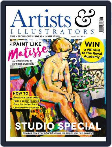 Artists & Illustrators August 1st, 2017 Digital Back Issue Cover