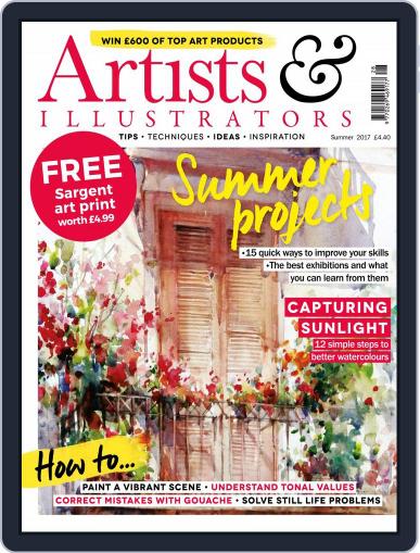 Artists & Illustrators July 15th, 2017 Digital Back Issue Cover