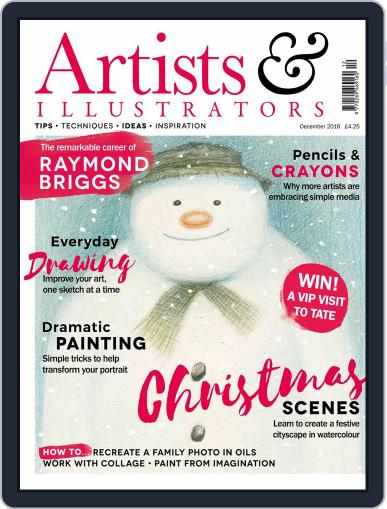 Artists & Illustrators December 1st, 2016 Digital Back Issue Cover