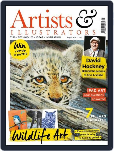 Artists & Illustrators July 15th, 2016 Digital Back Issue Cover