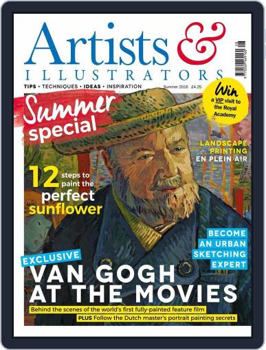 Artists & Illustrators June 17th, 2016 Digital Back Issue Cover