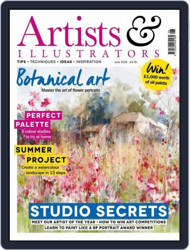 Artists & Illustrators April 22nd, 2016 Digital Back Issue Cover