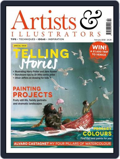 Artists & Illustrators December 31st, 2015 Digital Back Issue Cover