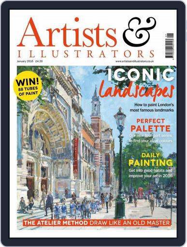 Artists & Illustrators December 4th, 2015 Digital Back Issue Cover
