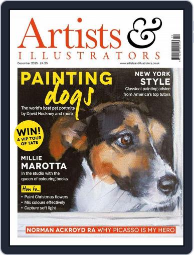 Artists & Illustrators November 14th, 2015 Digital Back Issue Cover