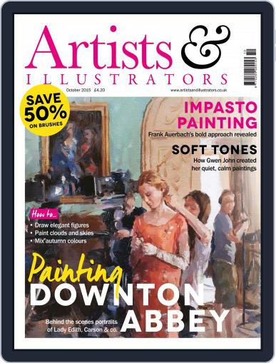 Artists & Illustrators October 1st, 2015 Digital Back Issue Cover