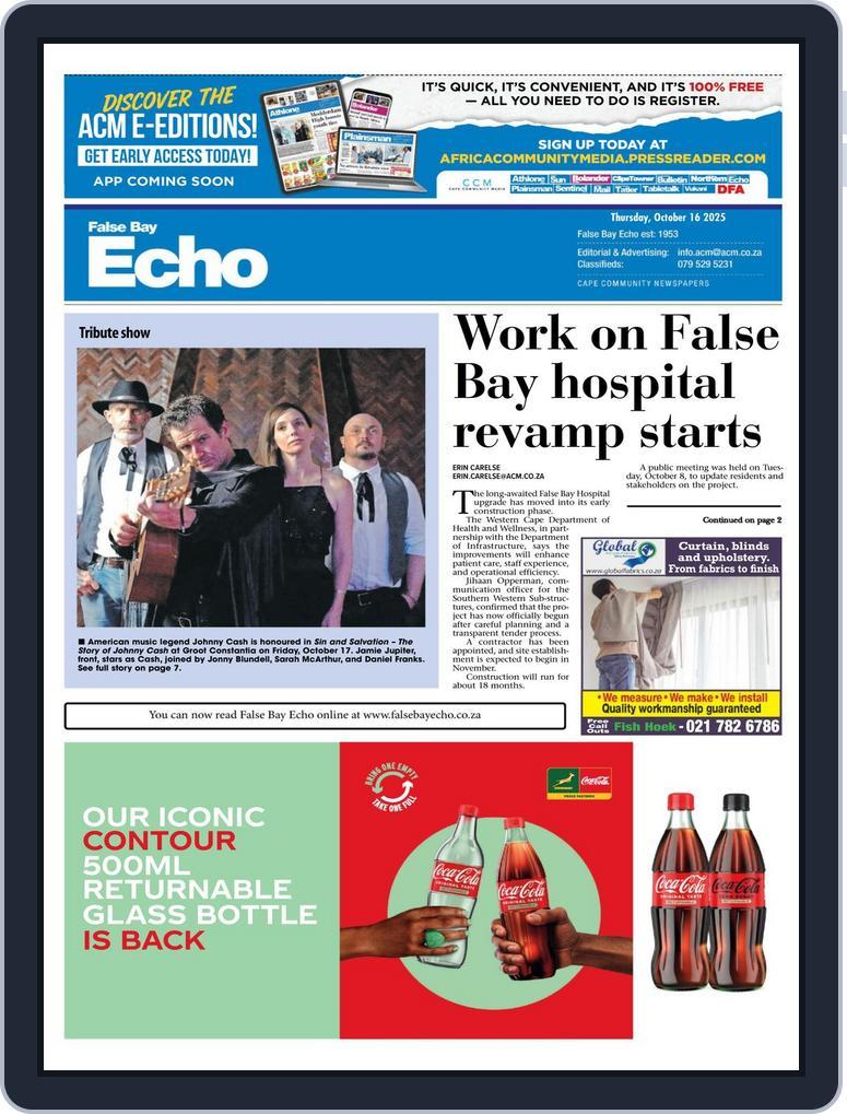 False Bay Echo (Digital) Subscription