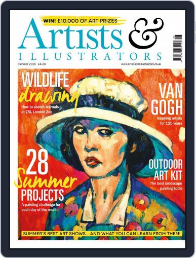 Artists & Illustrators June 23rd, 2015 Digital Back Issue Cover