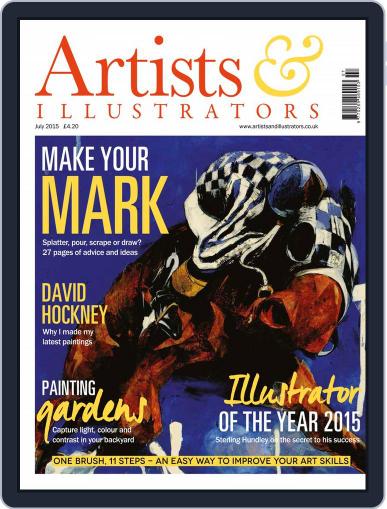 Artists & Illustrators May 21st, 2015 Digital Back Issue Cover