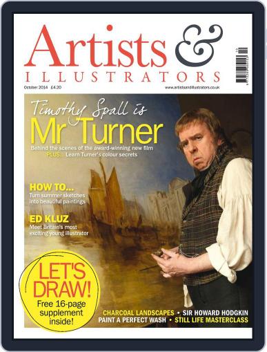 Artists & Illustrators September 18th, 2014 Digital Back Issue Cover