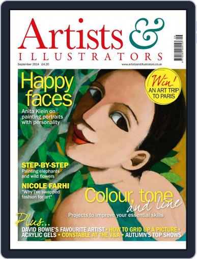 Artists & Illustrators August 14th, 2014 Digital Back Issue Cover