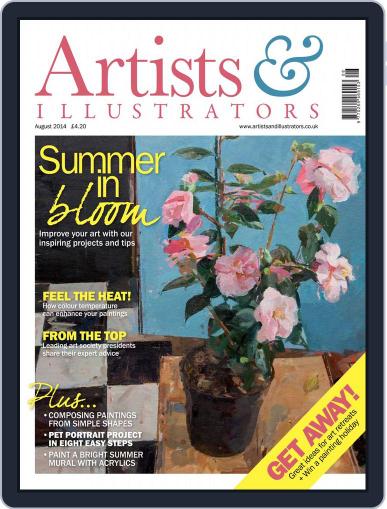 Artists & Illustrators July 17th, 2014 Digital Back Issue Cover