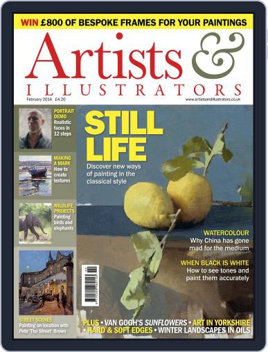 Artists & Illustrators January 2nd, 2014 Digital Back Issue Cover