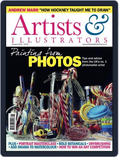 Artists & Illustrators December 9th, 2013 Digital Back Issue Cover
