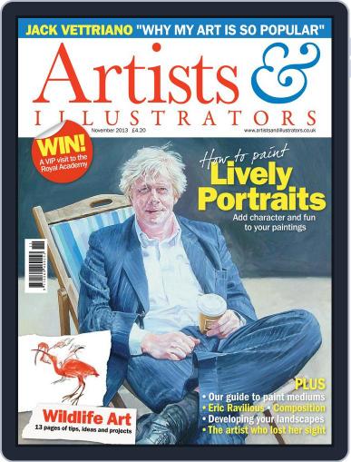 Artists & Illustrators October 9th, 2013 Digital Back Issue Cover