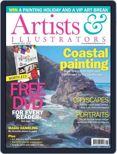 Artists & Illustrators August 14th, 2013 Digital Back Issue Cover