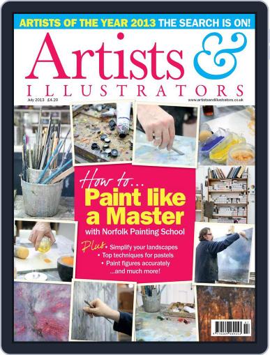 Artists & Illustrators May 22nd, 2013 Digital Back Issue Cover
