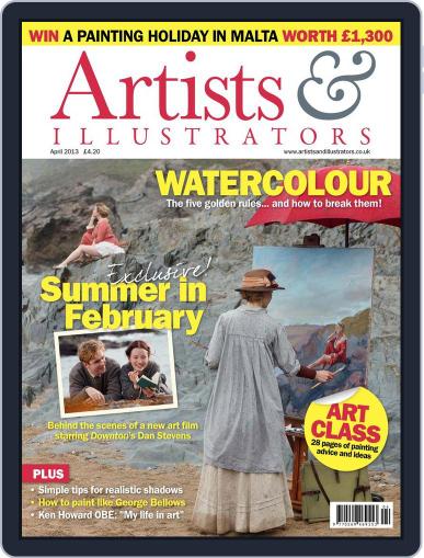 Artists & Illustrators February 28th, 2013 Digital Back Issue Cover