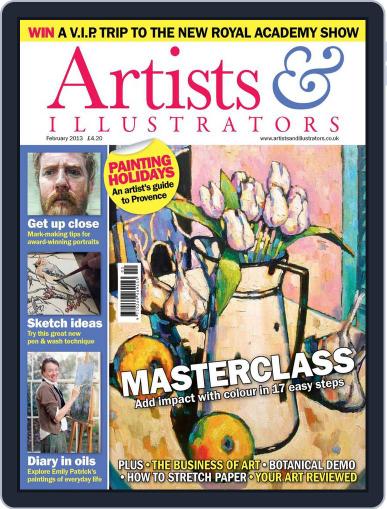 Artists & Illustrators January 2nd, 2013 Digital Back Issue Cover