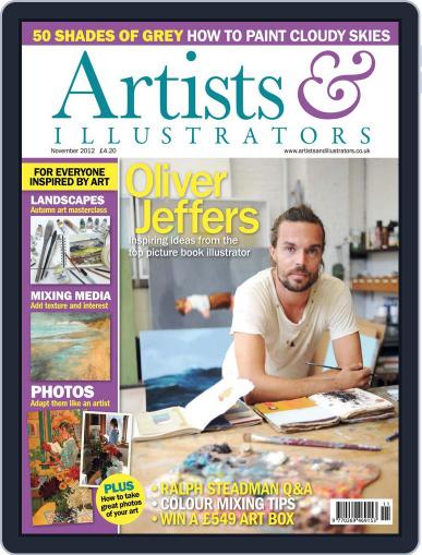 Artists & Illustrators October 12th, 2012 Digital Back Issue Cover