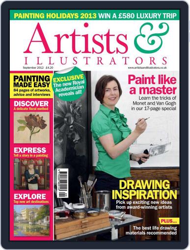 Artists & Illustrators August 17th, 2012 Digital Back Issue Cover