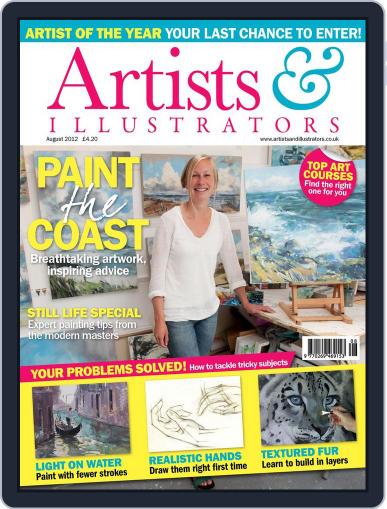 Artists & Illustrators July 23rd, 2012 Digital Back Issue Cover