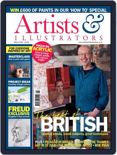 Artists & Illustrators February 3rd, 2012 Digital Back Issue Cover