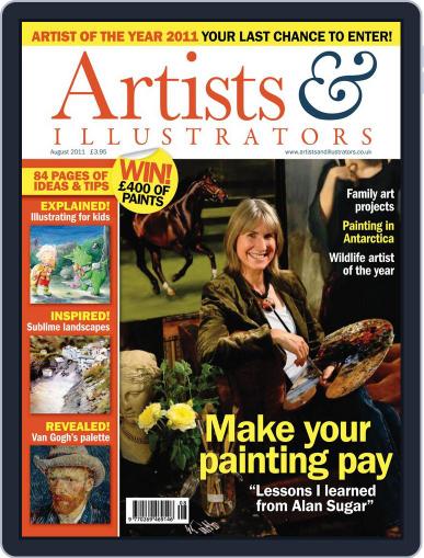 Artists & Illustrators July 22nd, 2011 Digital Back Issue Cover