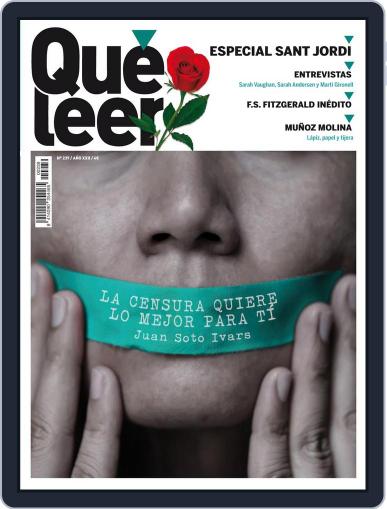 Que Leer March 23rd, 2018 Digital Back Issue Cover