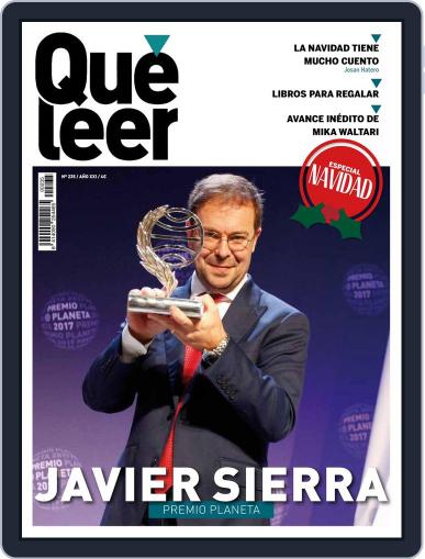 Que Leer December 1st, 2017 Digital Back Issue Cover