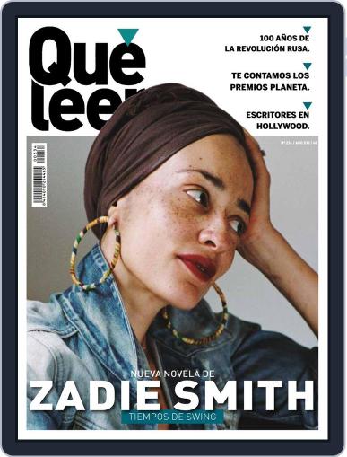 Que Leer November 1st, 2017 Digital Back Issue Cover