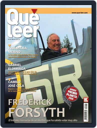 Que Leer November 1st, 2016 Digital Back Issue Cover